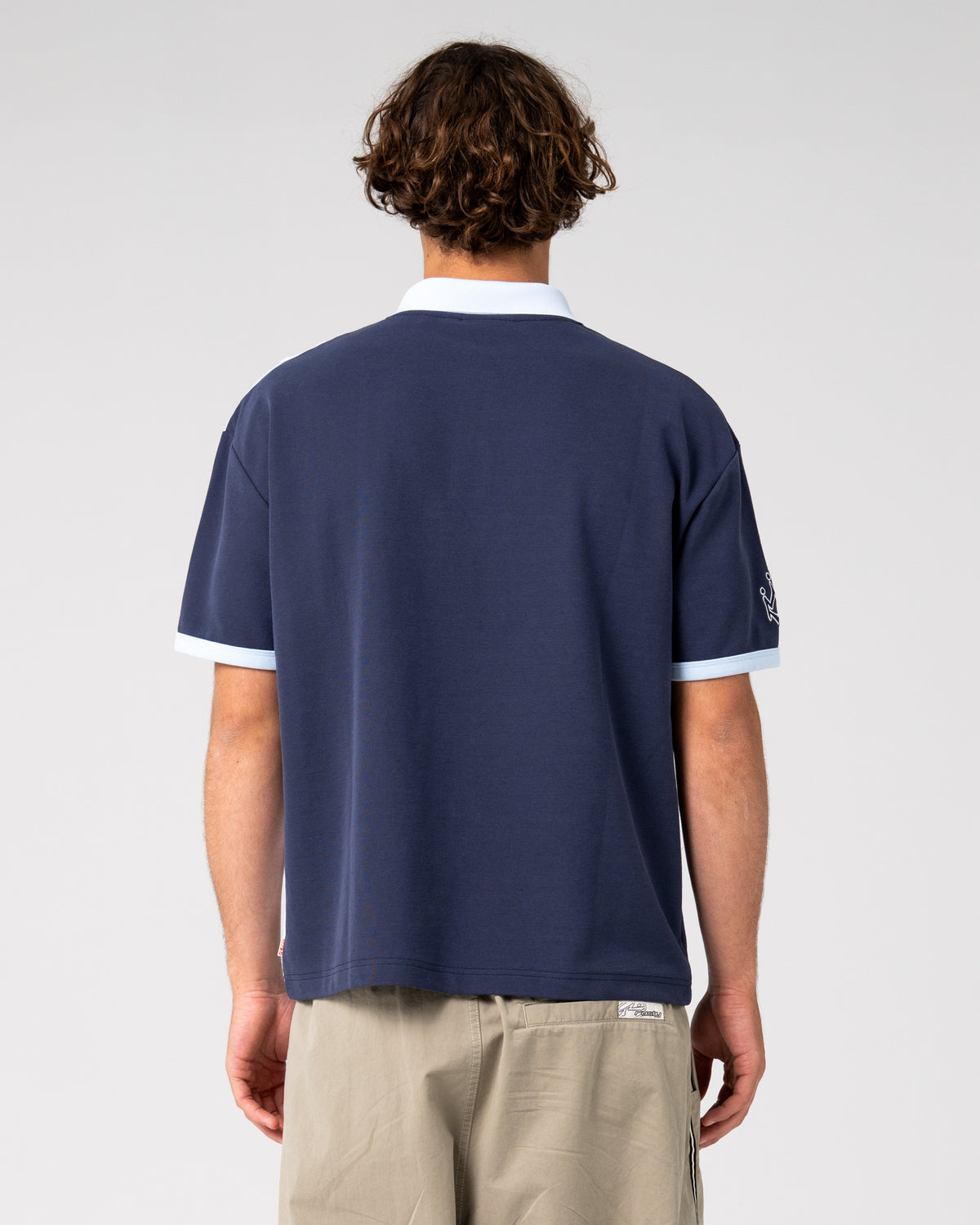 Rusty - Prestige Short Sleeve Polo |  Navy Blue