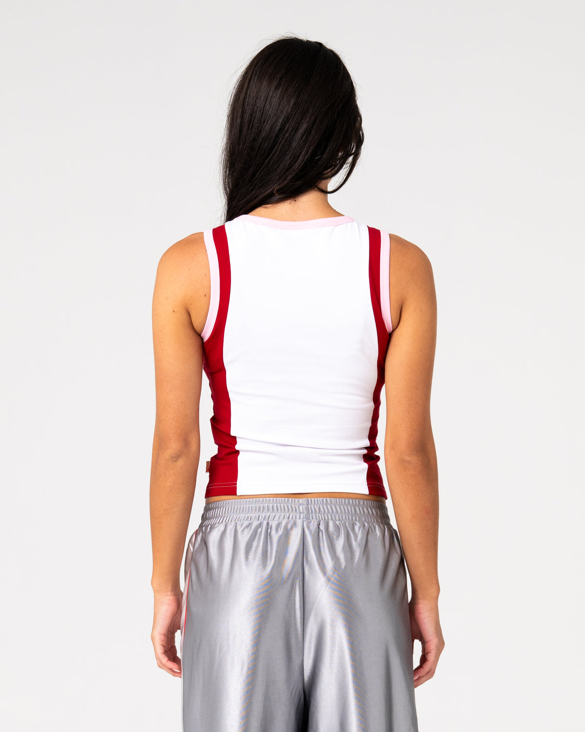 Rusty - Messi Contrast Tank | White