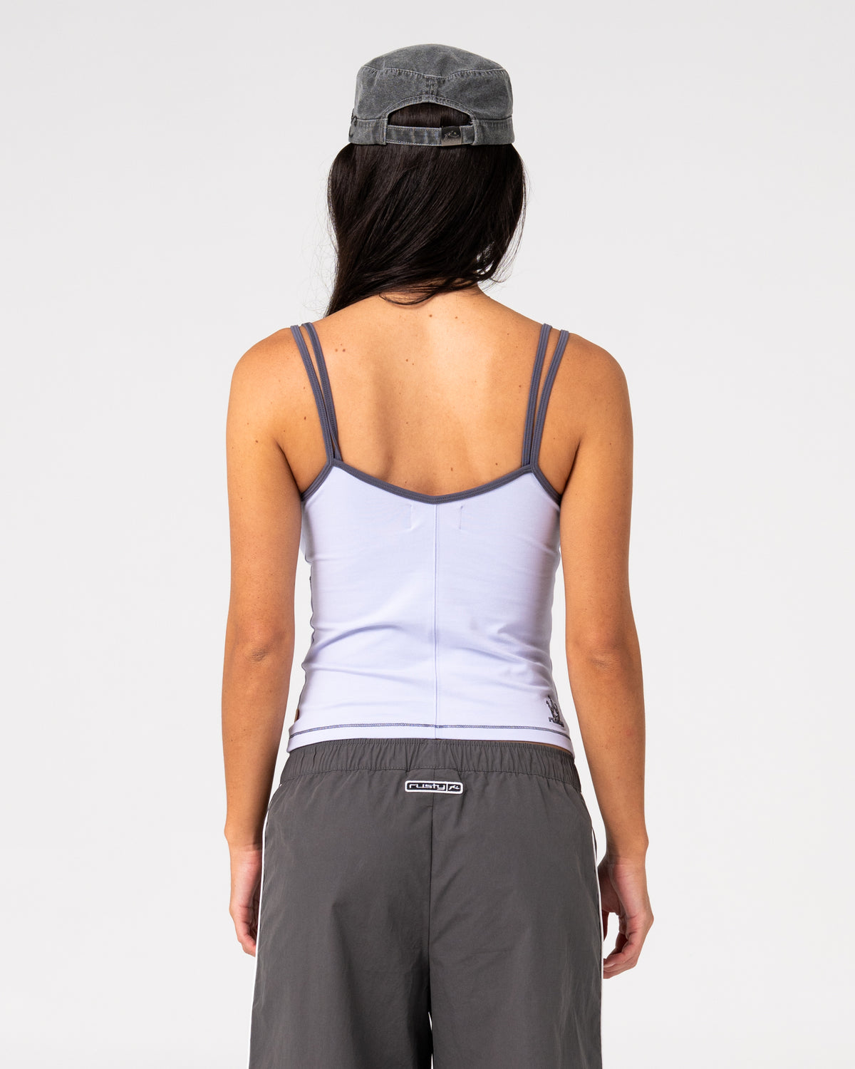 Rusty - Serve Fitted Cami Tank | Violet Blue