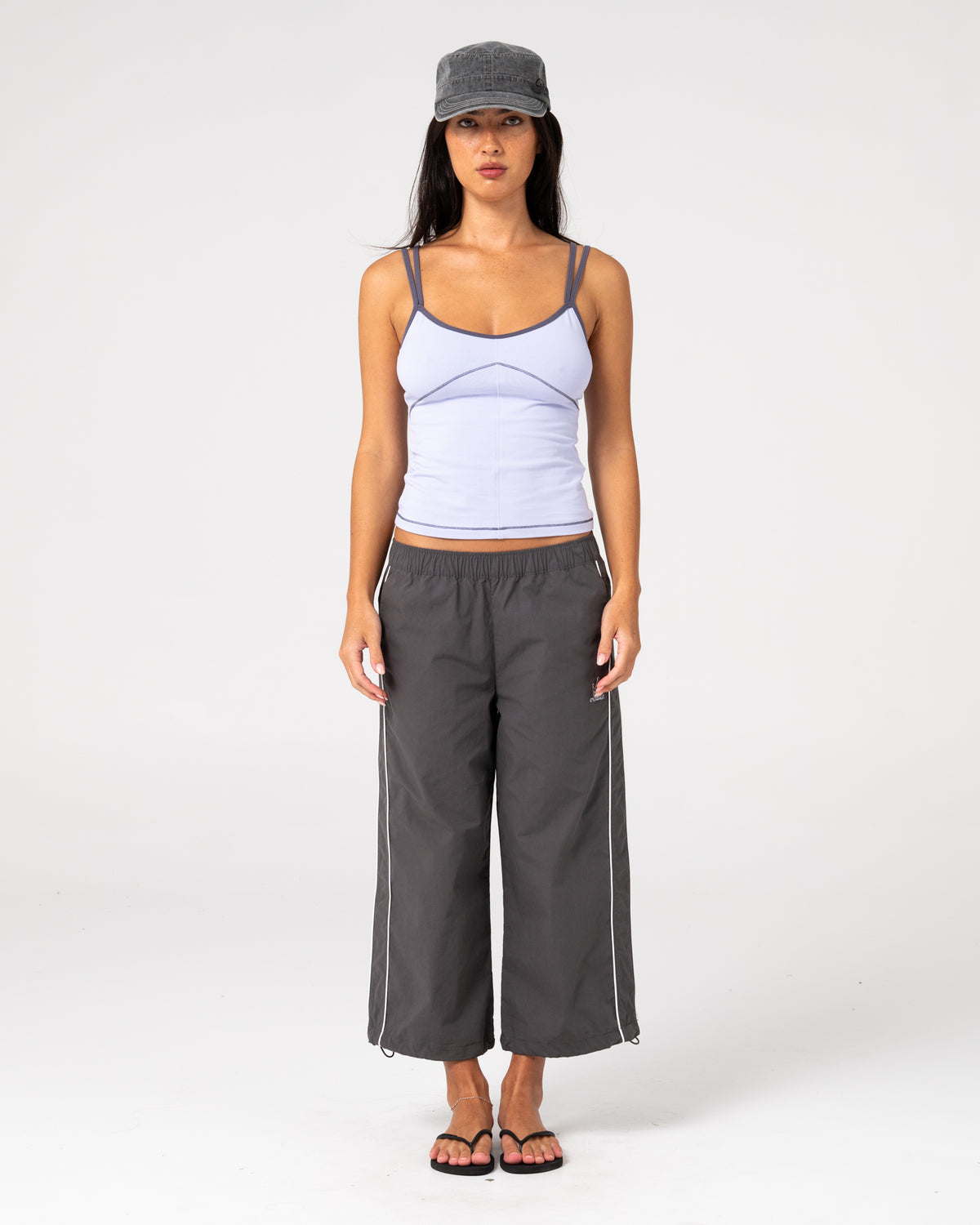 Rusty - Serve Fitted Cami Tank | Violet Blue