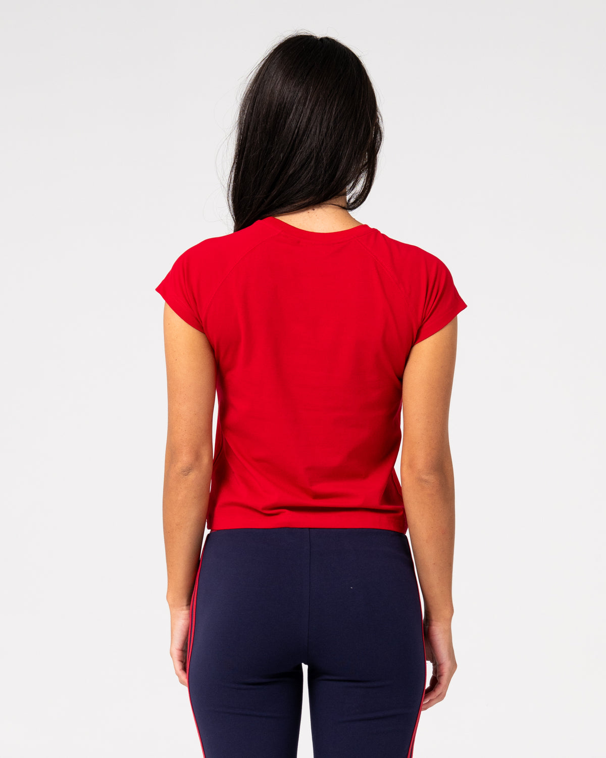 Rusty - Alba Cap Sleeve Baby Tee | Vintage Red