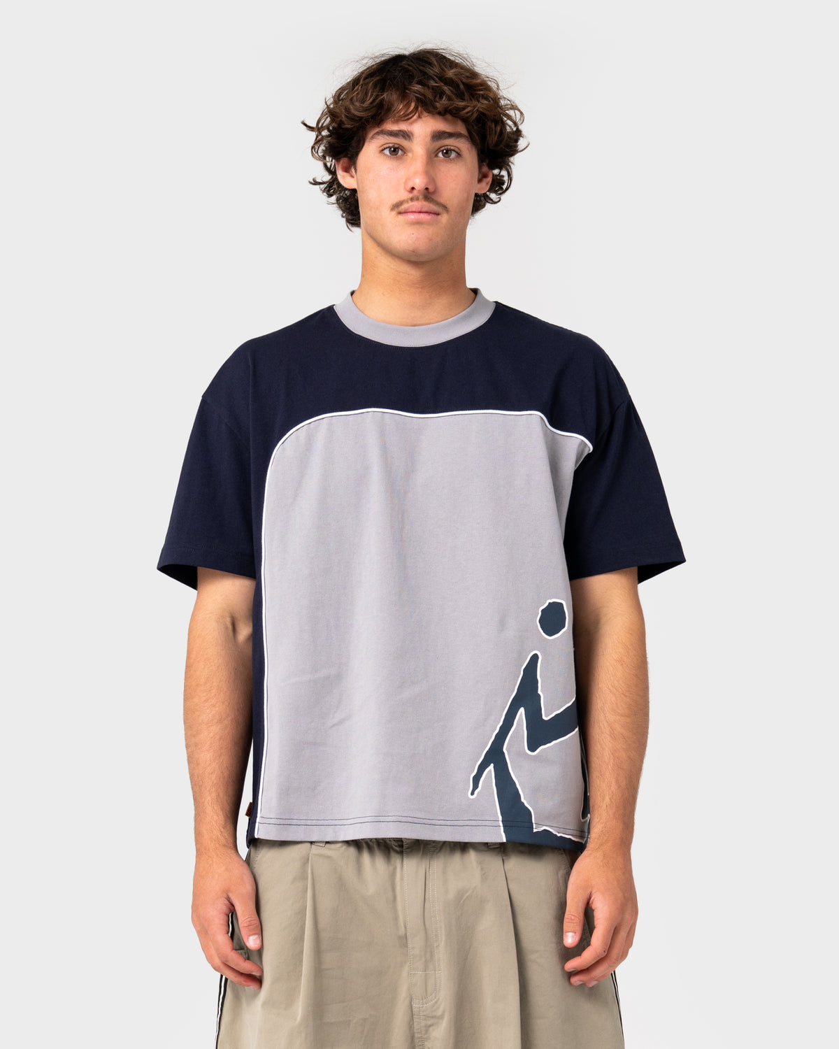 Rusty - Downshift Short Sleeve Tee | Navy Blue