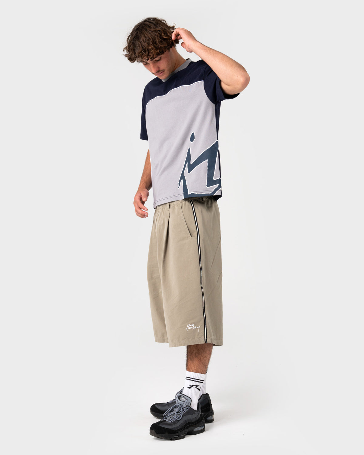 Rusty - Downshift Short Sleeve Tee | Navy Blue