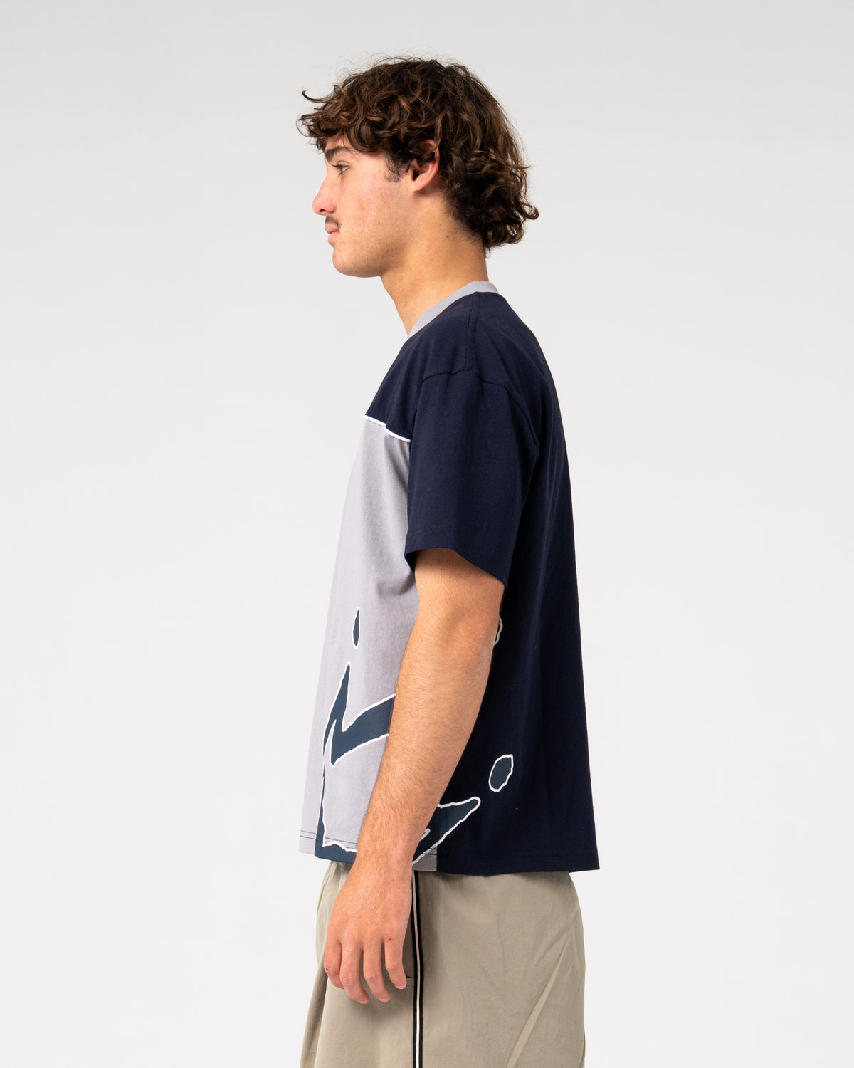 Rusty - Downshift Short Sleeve Tee | Navy Blue