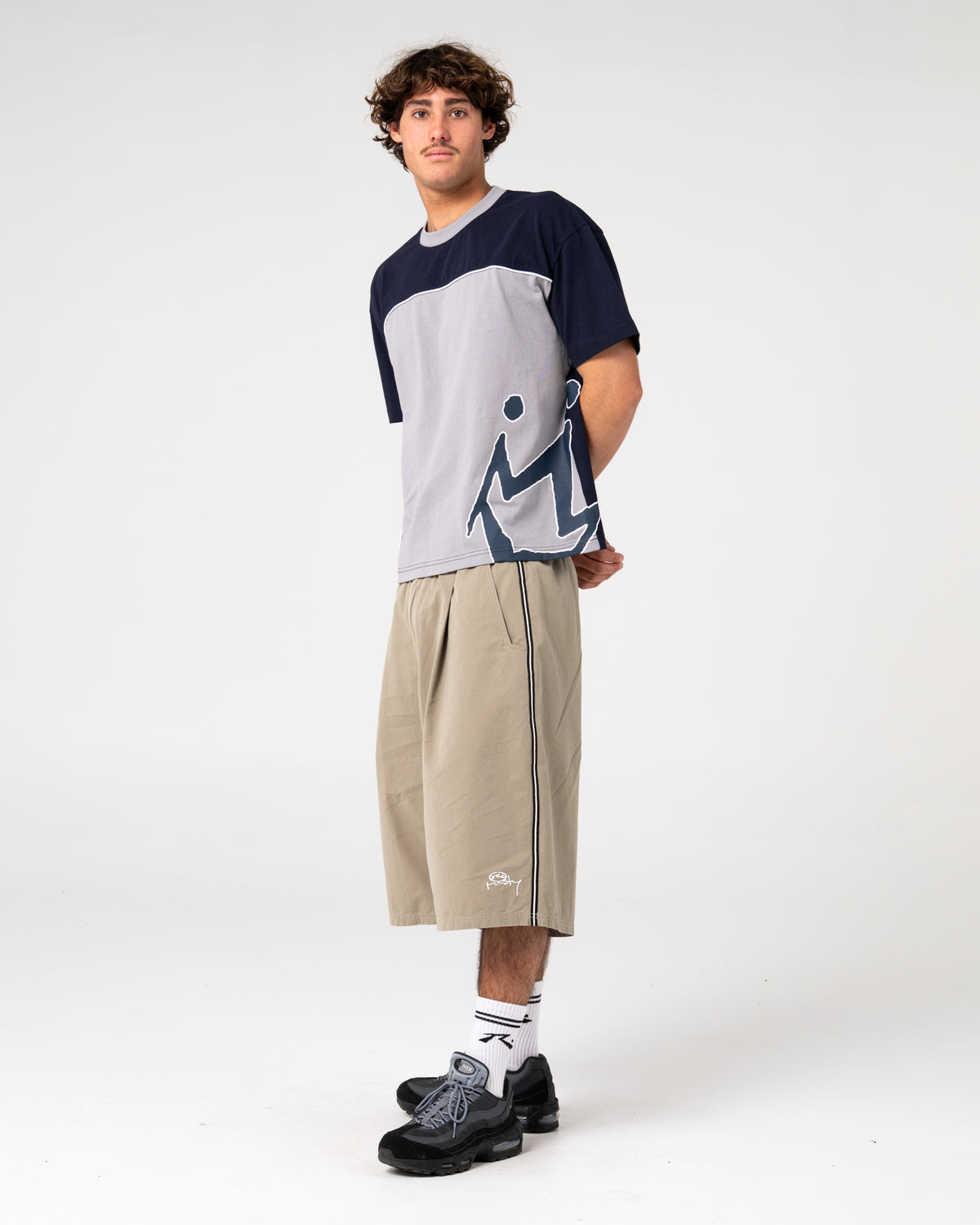Rusty - Downshift Short Sleeve Tee | Navy Blue
