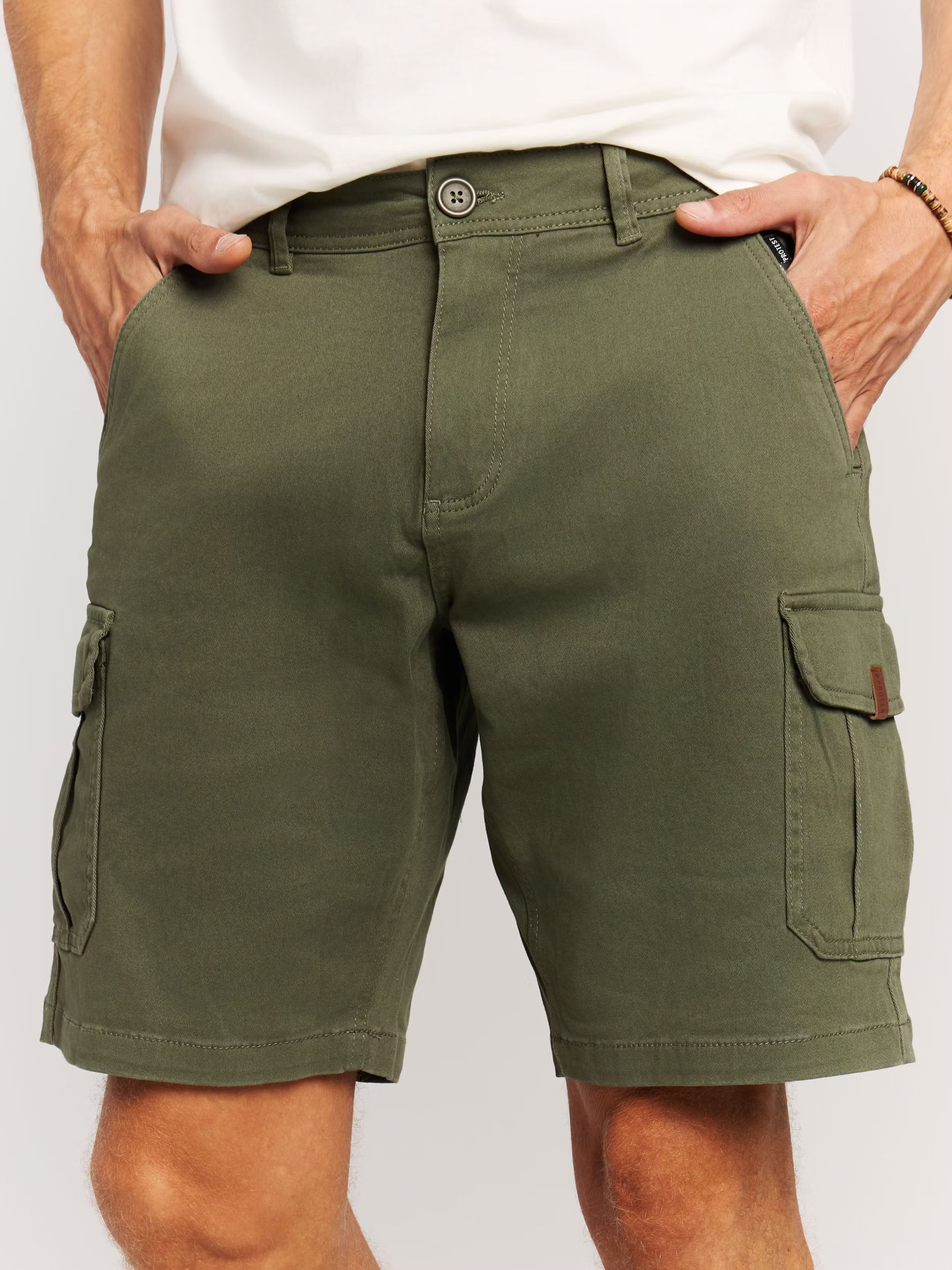 Protest - Nytro Mens Cargo Shorts | Spruce