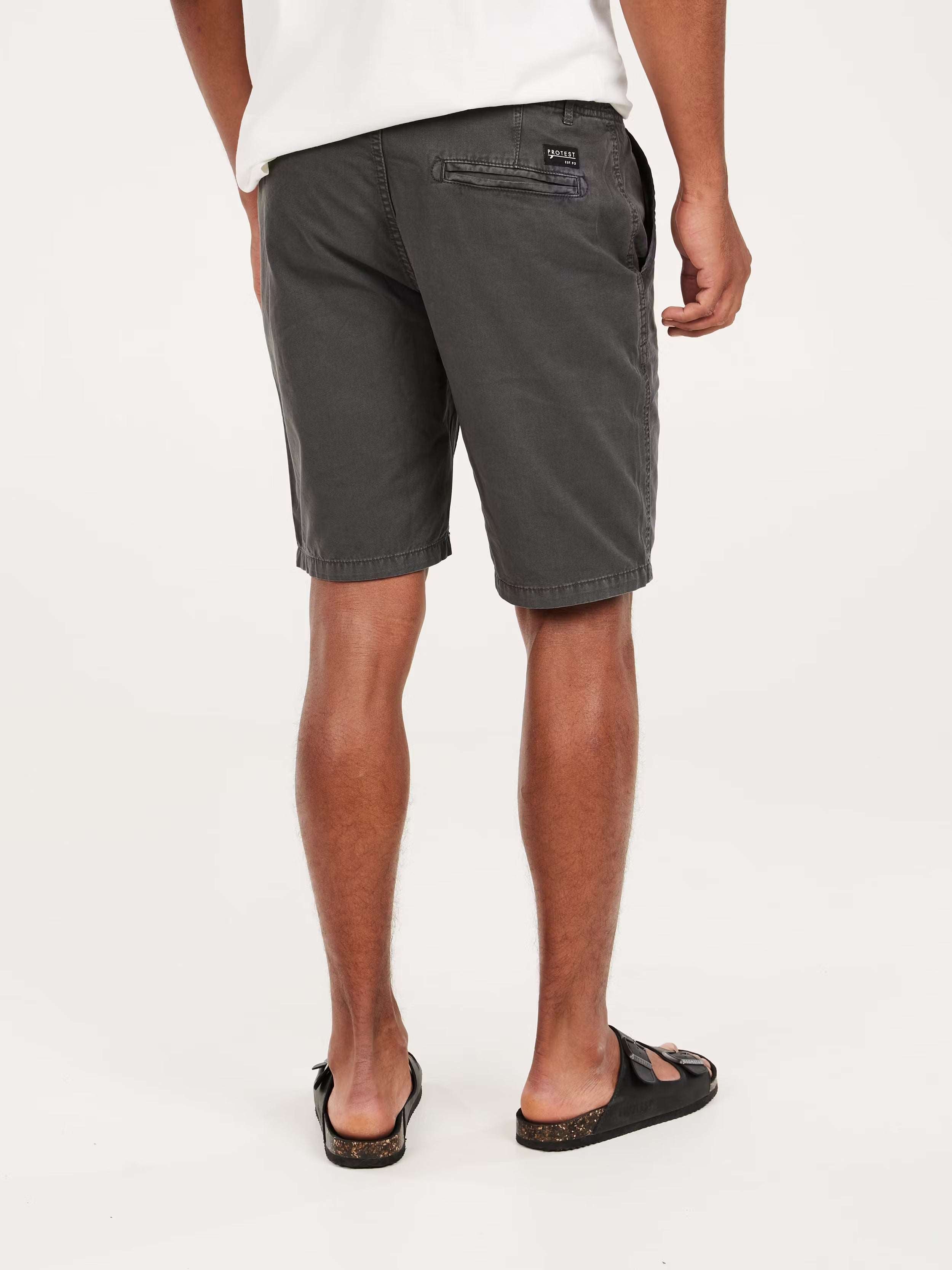 Protest - Comie Mens Shorts | Deep Grey