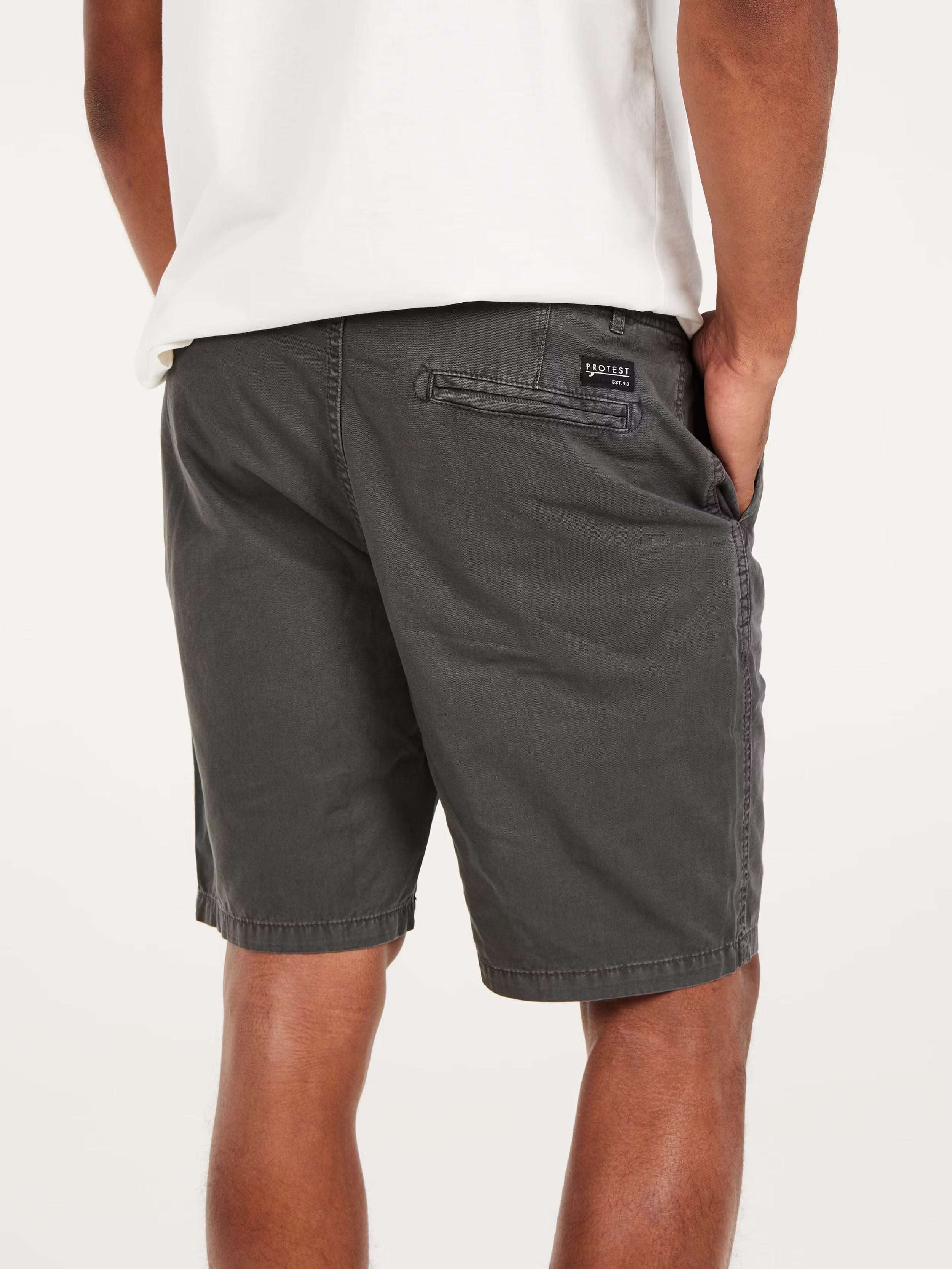 Protest - Comie Mens Shorts | Deep Grey
