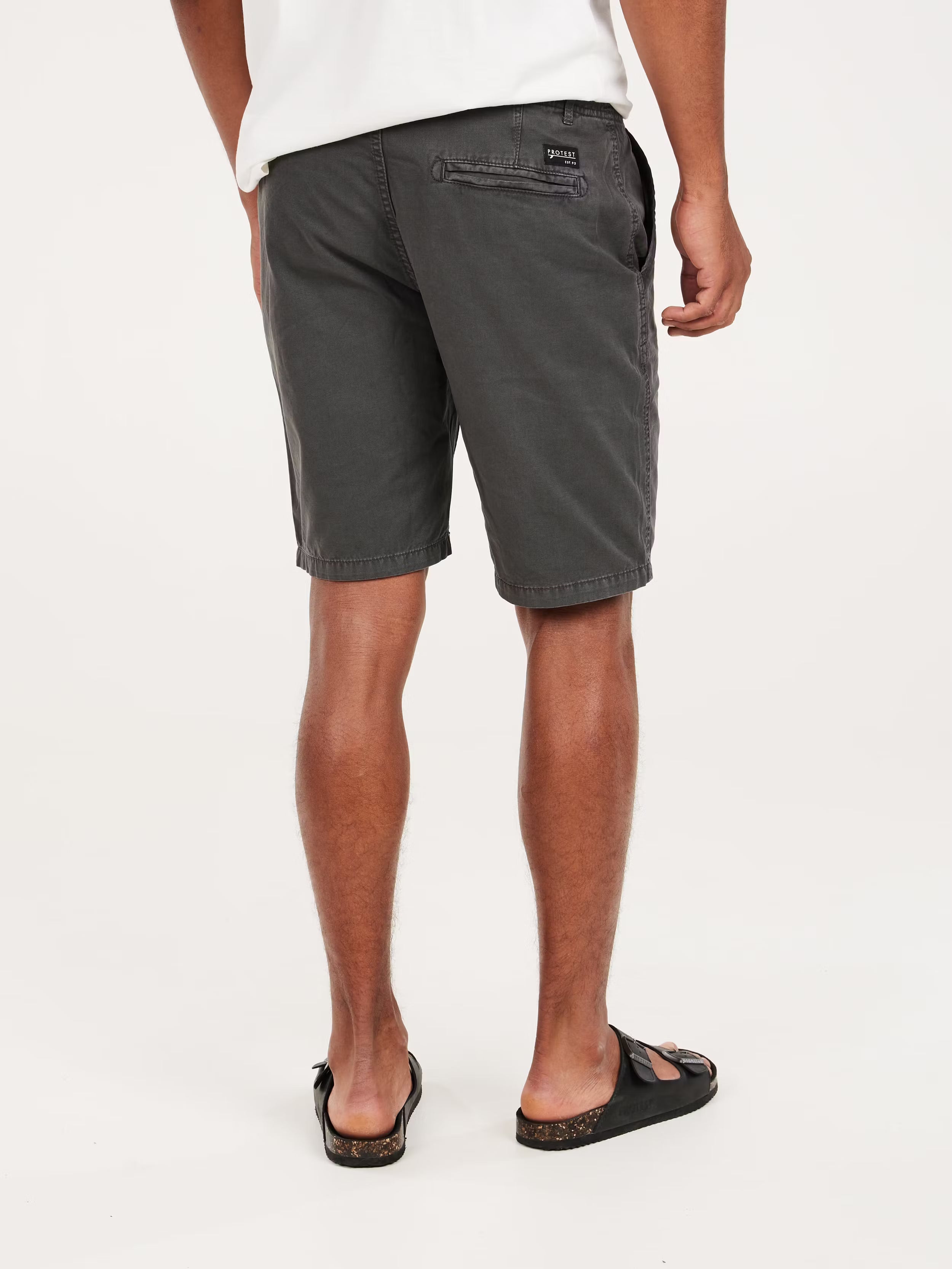Protest - Comie Mens Shorts | Deep Grey