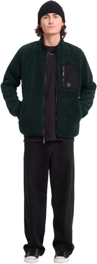 Volcom - Muzzer Fuzzar Zip| Scarab
