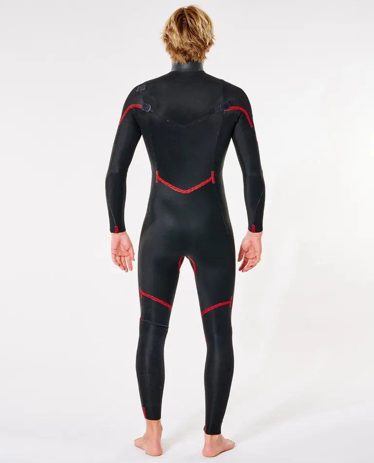 Rip Curl - Dawn Patrol 3/2 Chest Zip Wetsuit | Black -  - Married to the Sea Surf Shop - 