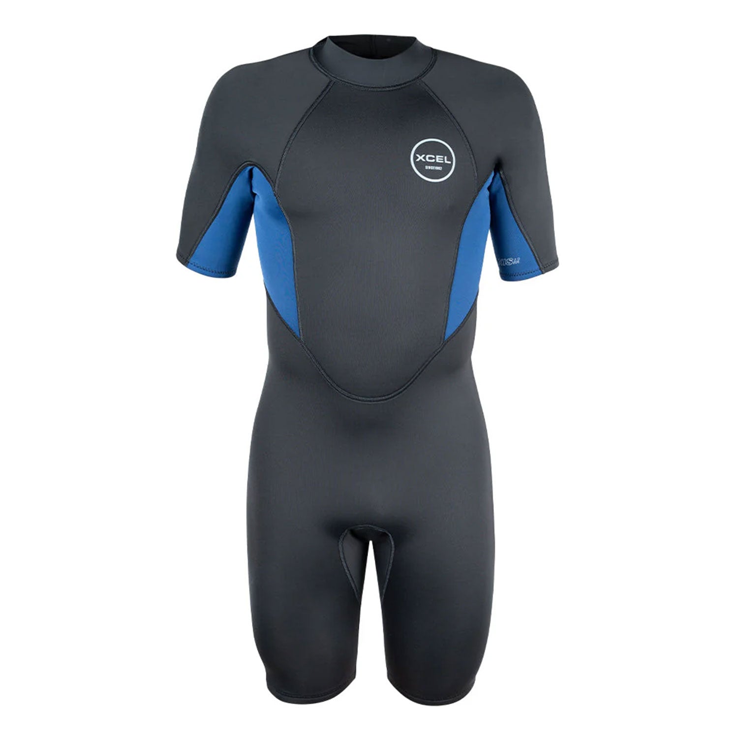 Xcel - Mens Axis 2mm Spring Shorty Wetsuit | Black/Blue
