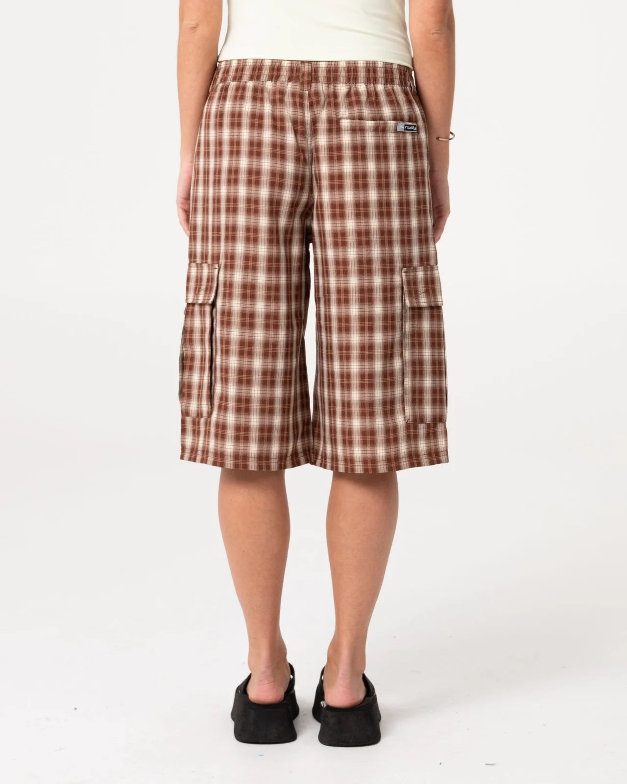 Rusty- Ms Screw Elastic Cargo Short | Java