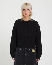 Volcom - FA Ozzy Cardigan | Black