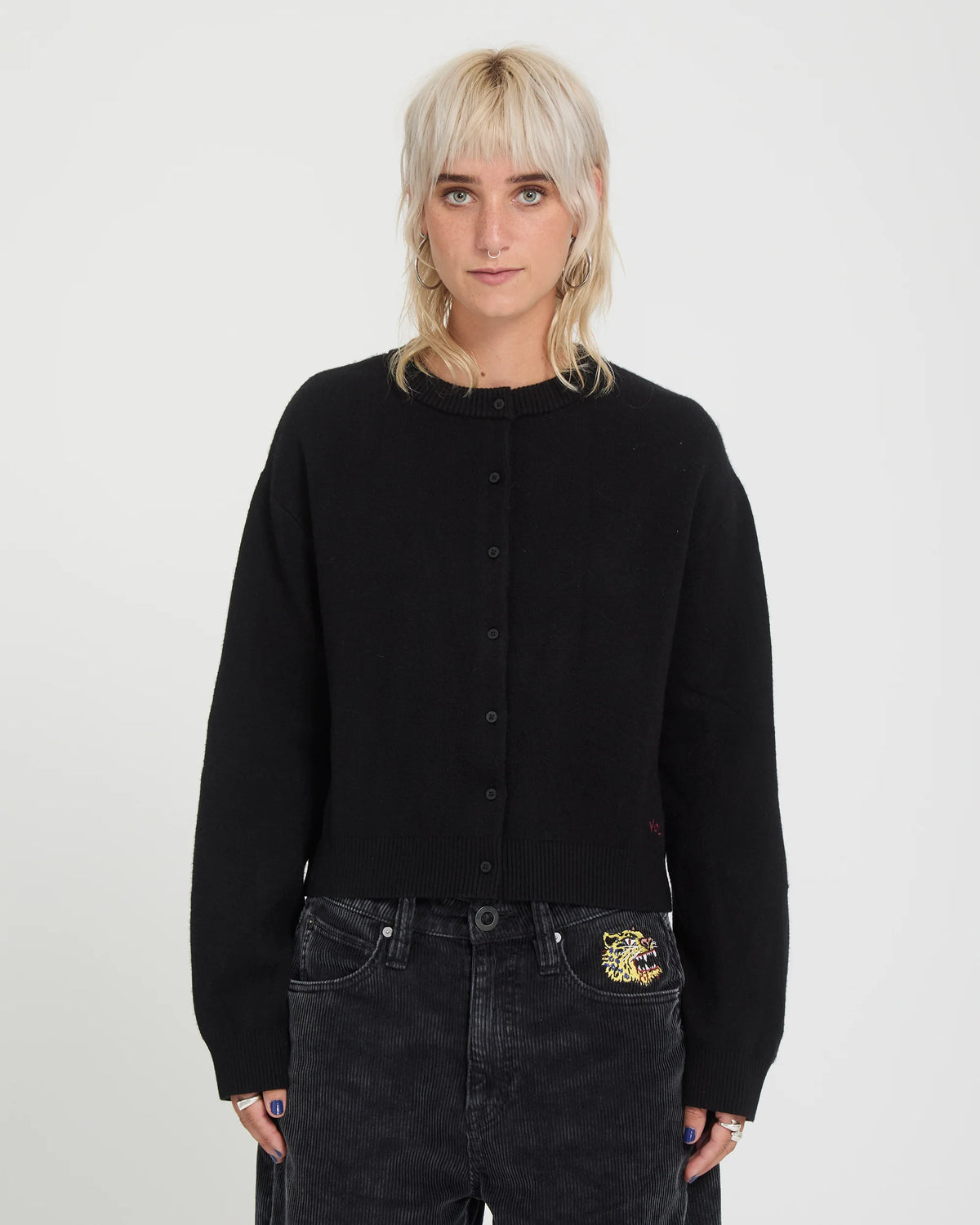 Volcom - FA Ozzy Cardigan | Black