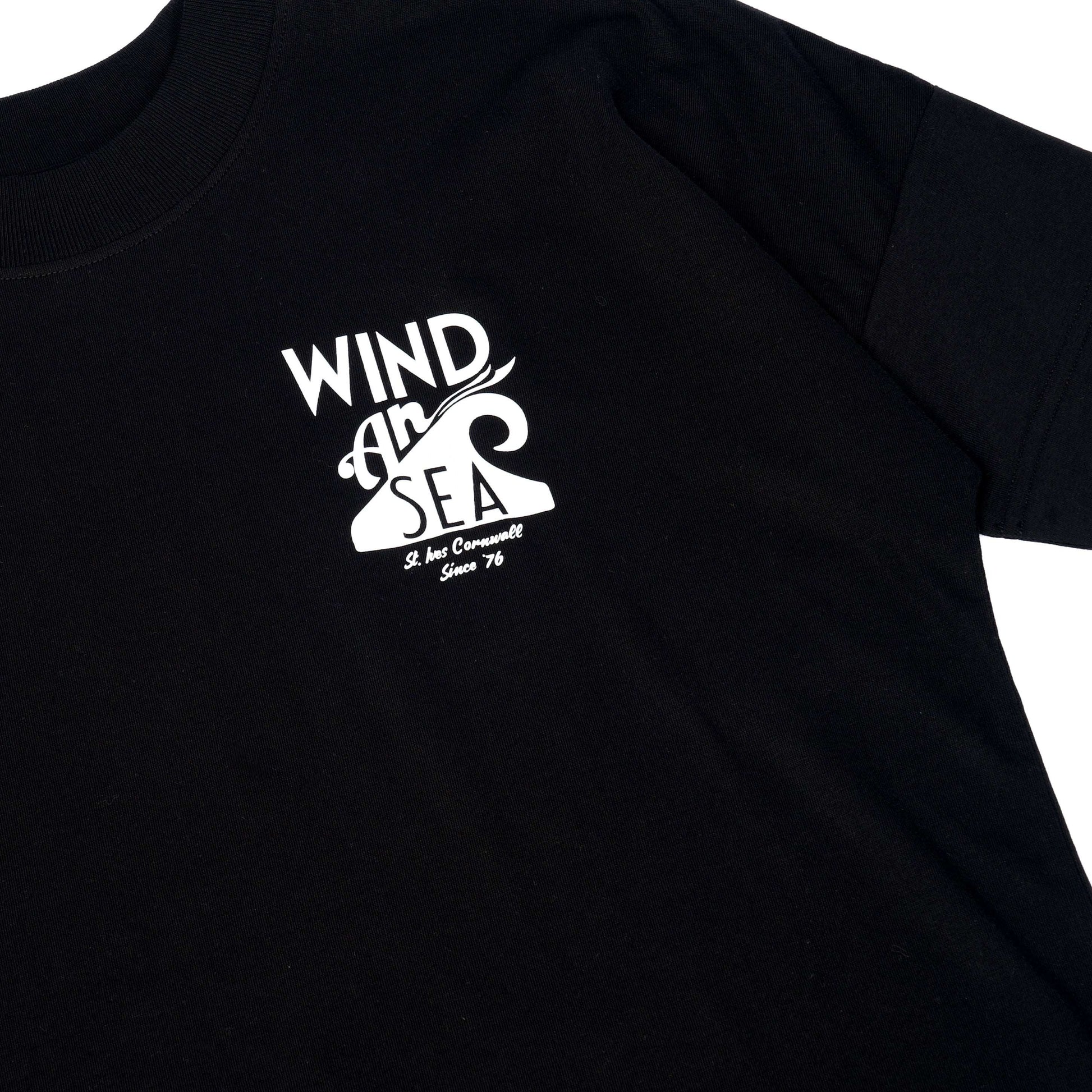 WindanSea Logo T-Shirt | Black