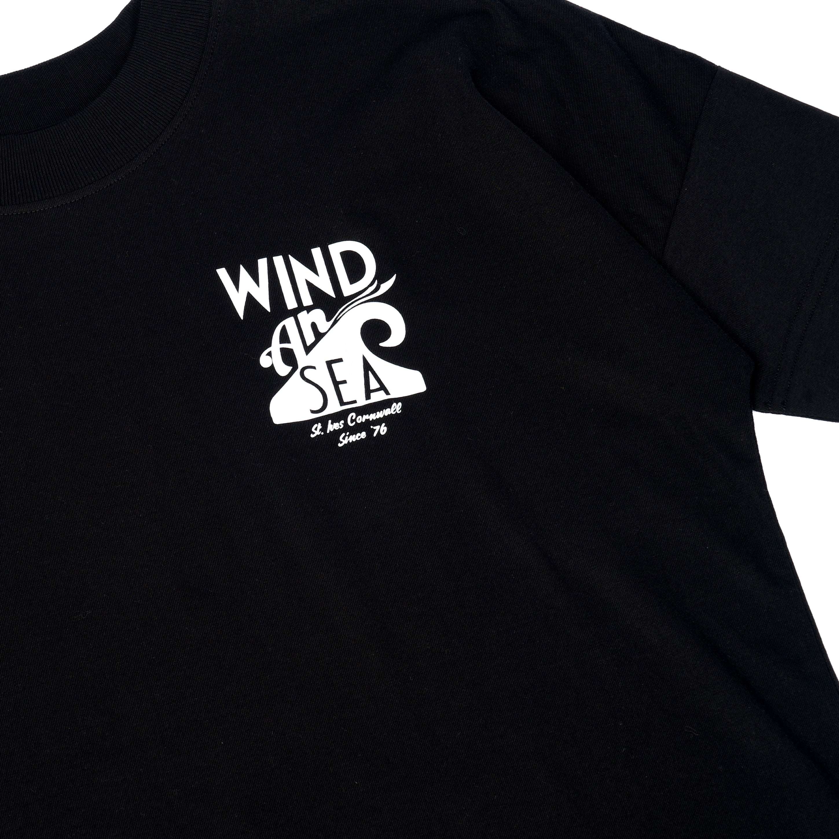 WindanSea Logo T-Shirt | Black
