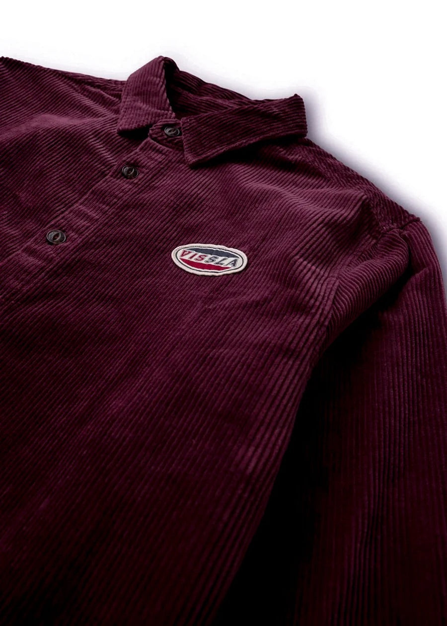 Vissla / Blinker Organic Shirt | Burgundy
