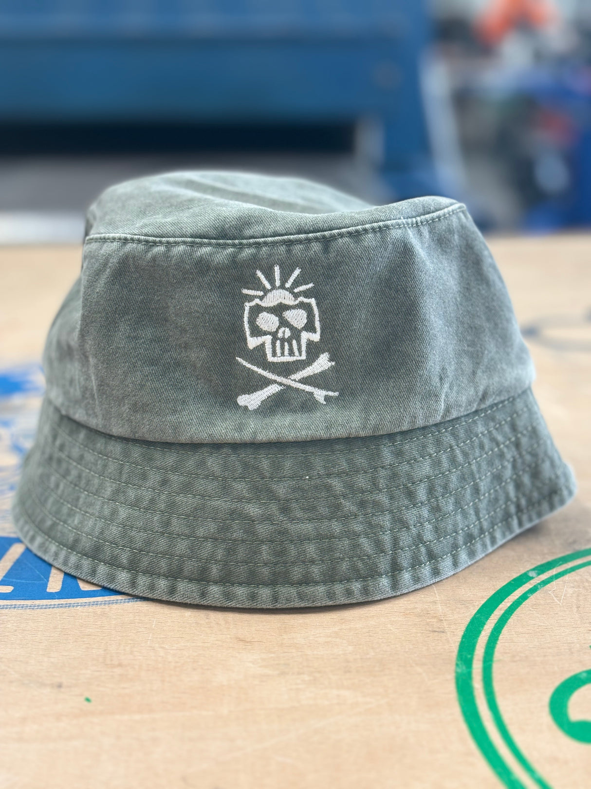 Skullduggery Bucket Hat | Green