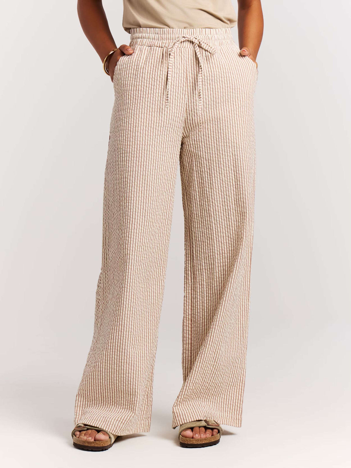 Protest - PRTMacer Summer Trousers | Sugar Brown