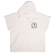 Surfer Girl Womens Sleeveless Hood | Ivory