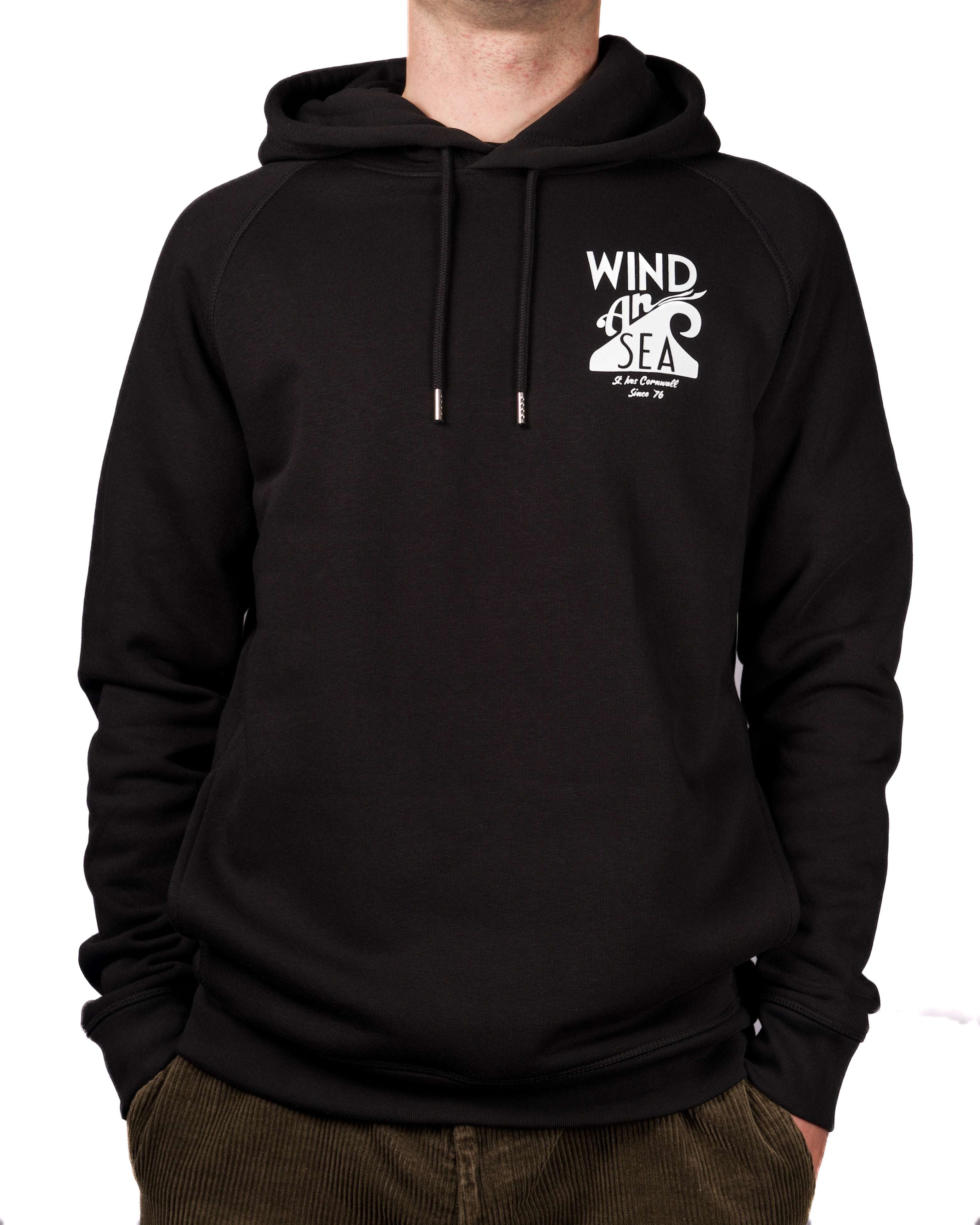 WindanSea Logo Hood | Black