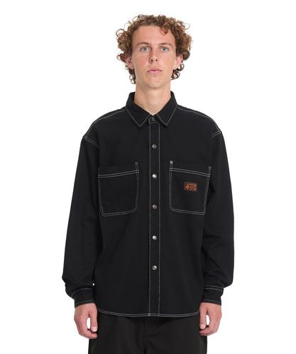 Volcom - Levelstone Shirt | Black/White