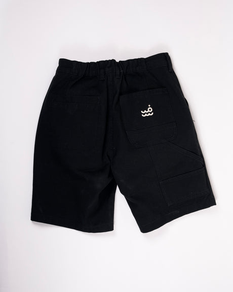Setty Canvas Shorts | Black