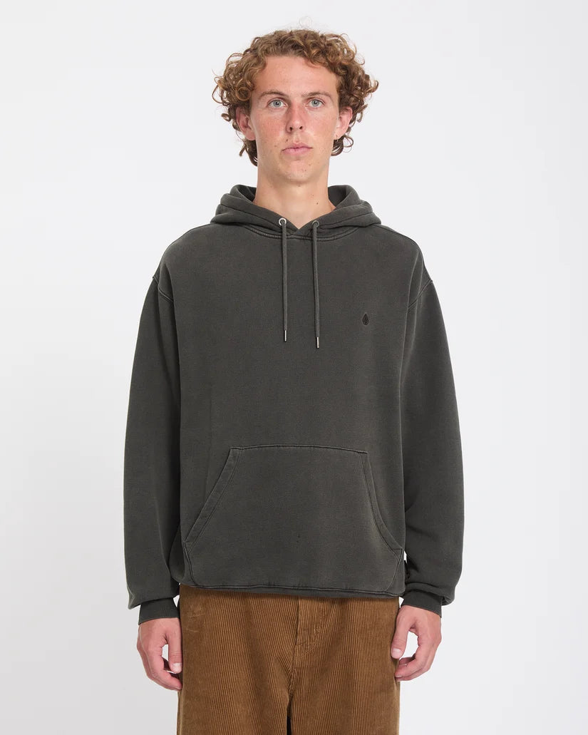 Volcom - Single Stone Hoodie | Rinsed Black