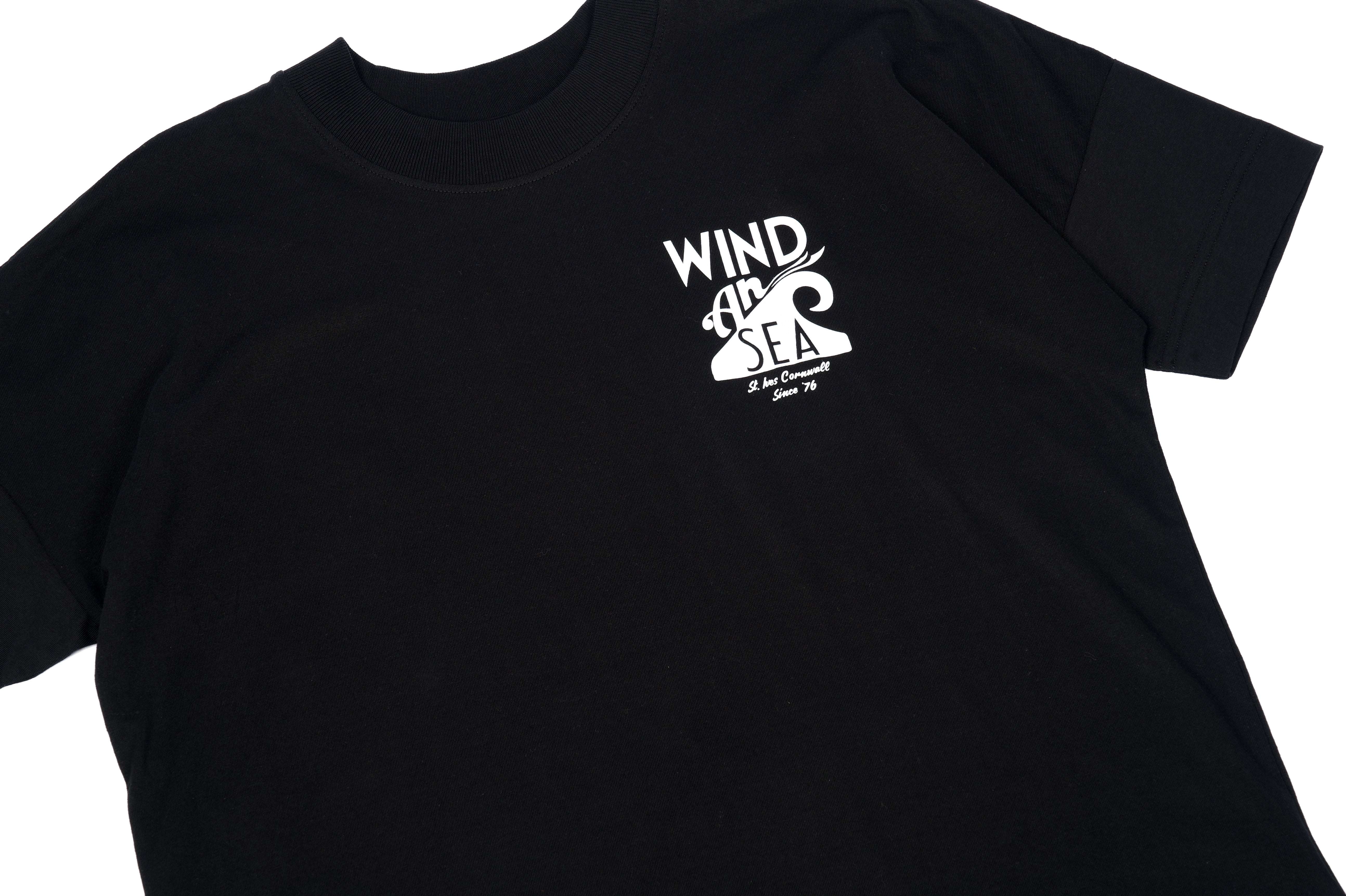 WindanSea Logo T-Shirt | Black