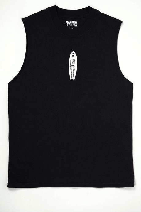 Dead Shred Men's Vest | Faded Black