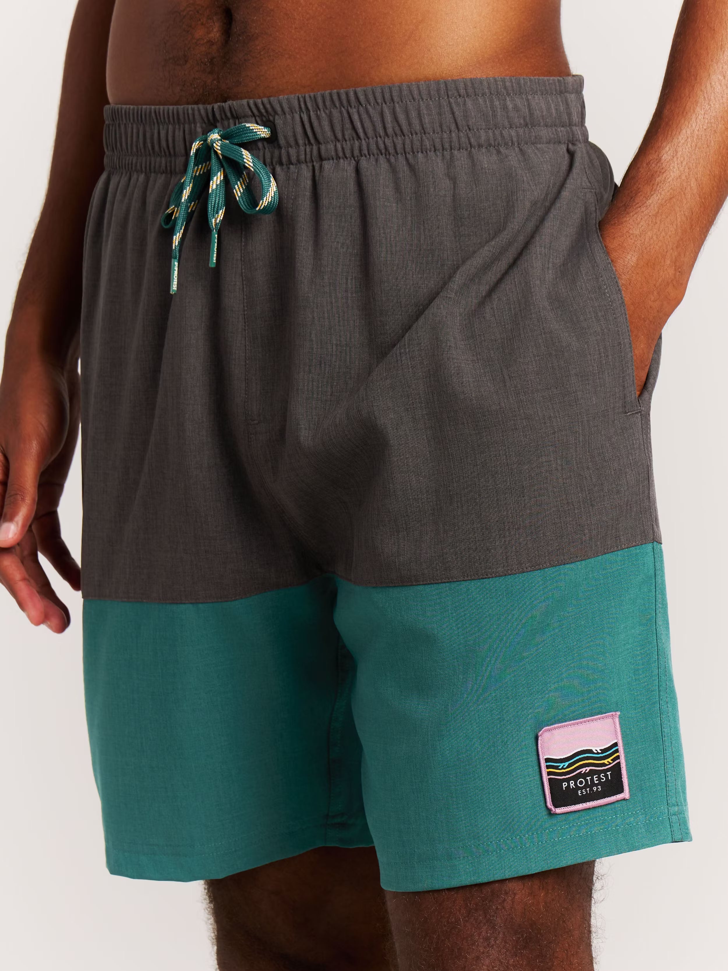 Protest - Cabus Mens Shorts | Dark Teal