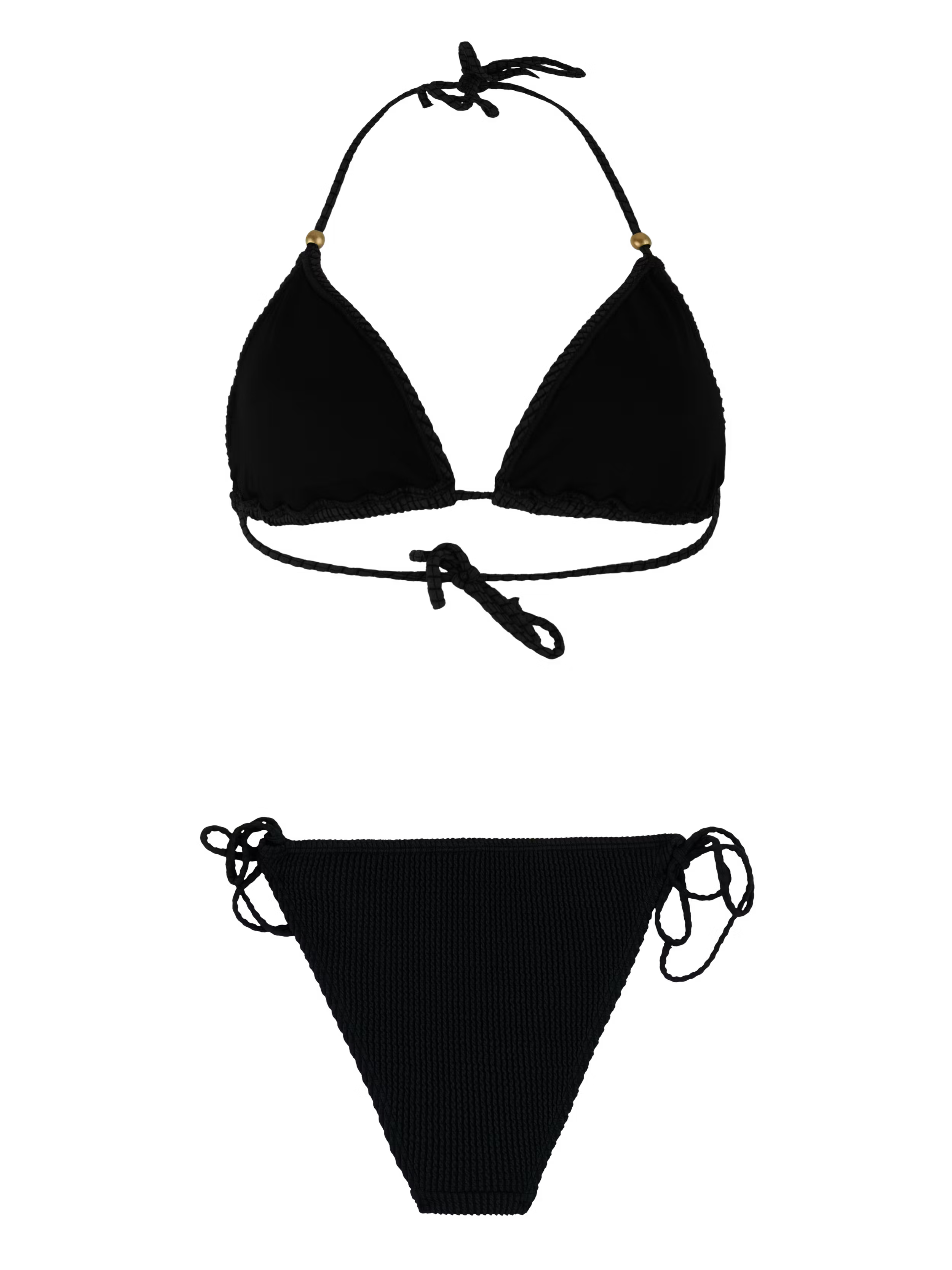 Protest - Layo Triangle Bikini Set | True Black