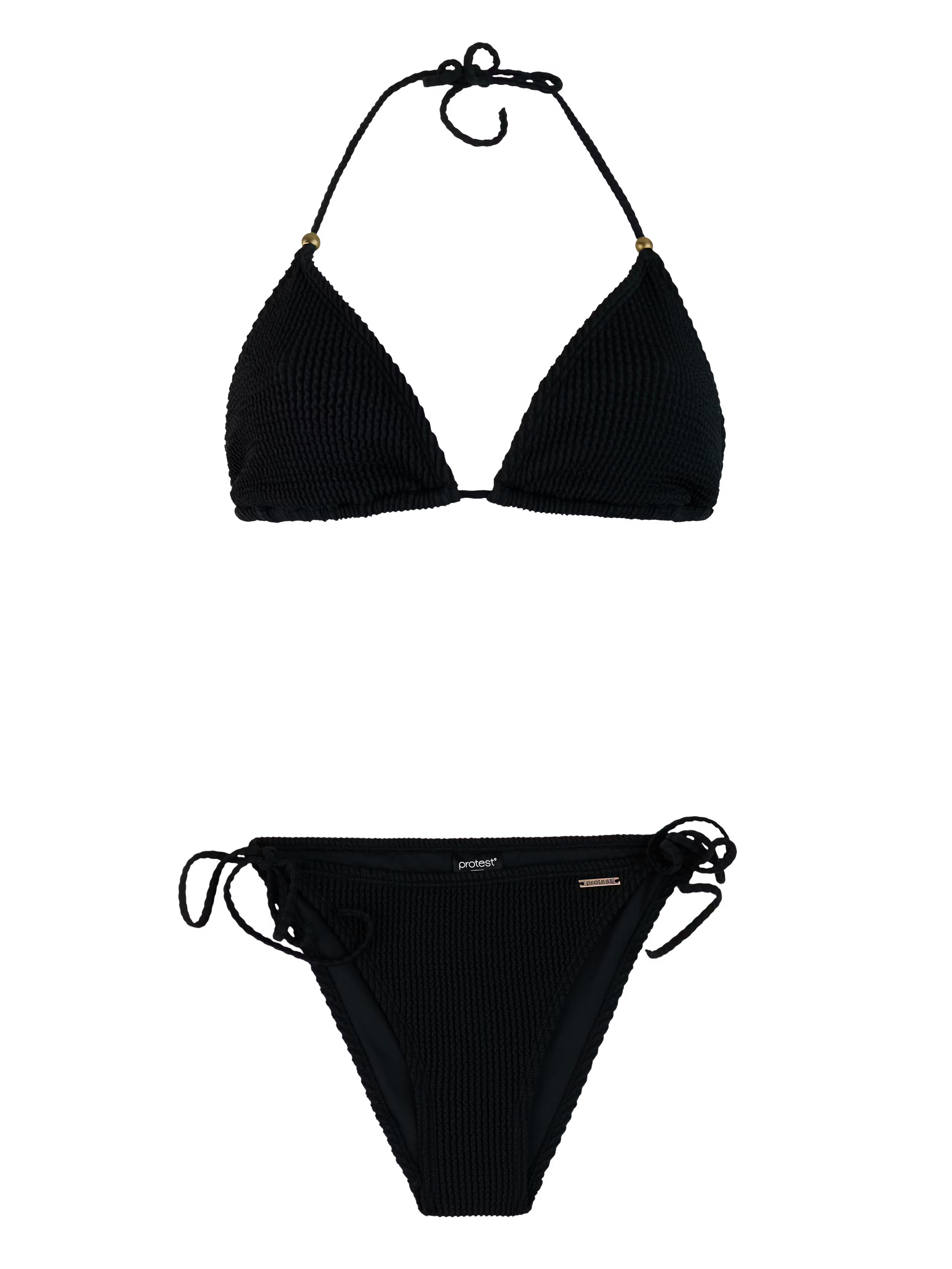 Protest - Layo Triangle Bikini Set | True Black