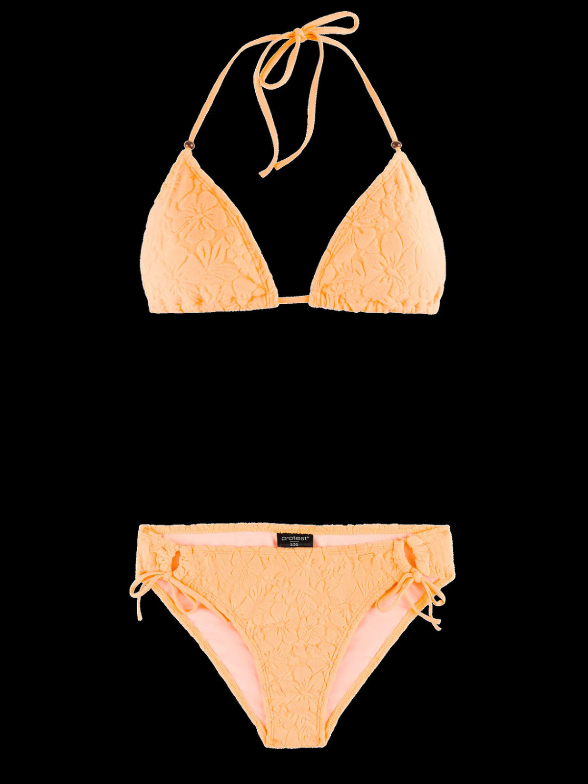 Protest - Triangle Bikini Set | Shocking Orange