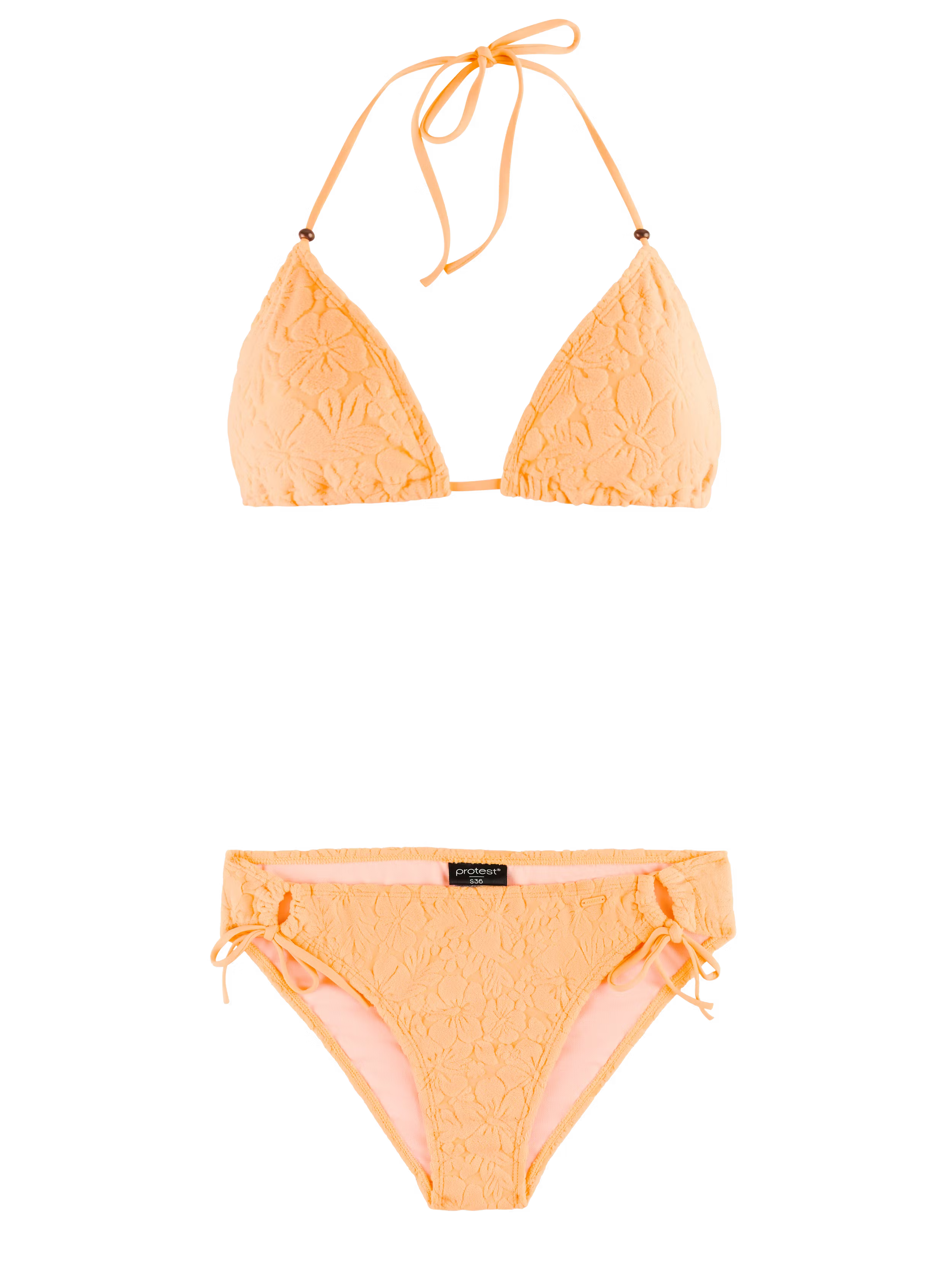 Protest - Triangle Bikini Set | Shocking Orange