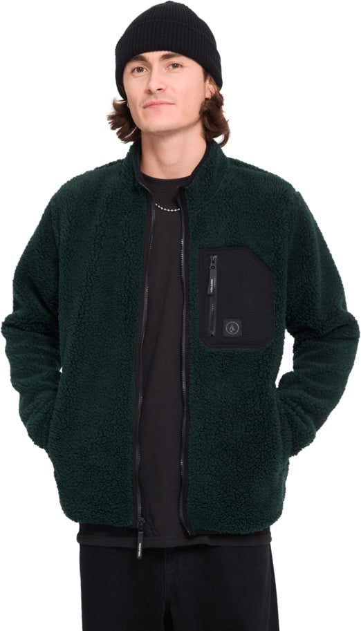 Volcom - Muzzer Fuzzar Zip| Scarab
