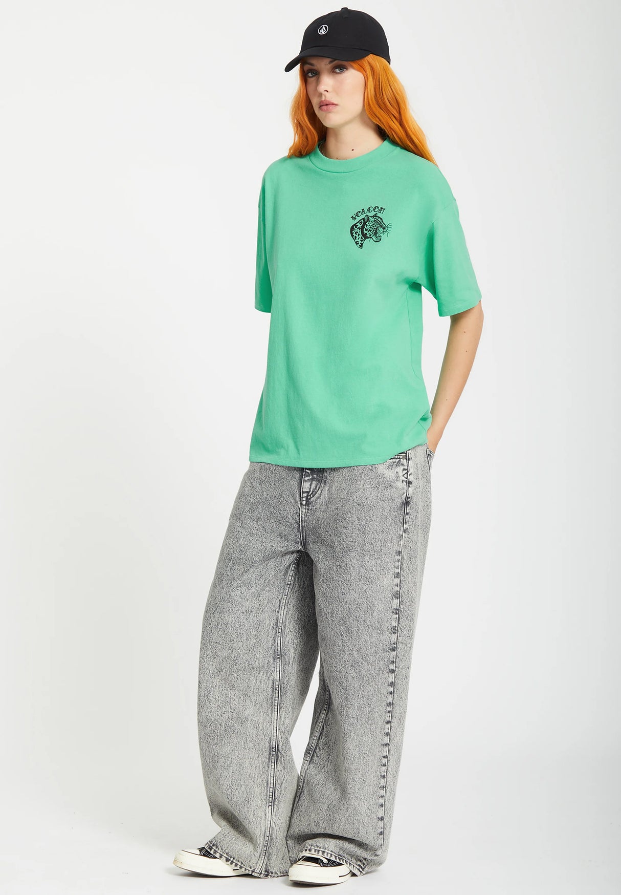 Volcom | Downtown Tee | Jade
