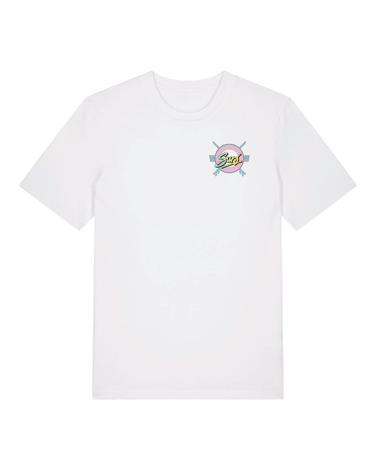 80s Windy T-Shirt | White - WindanSea - married-to-the-sea-shop