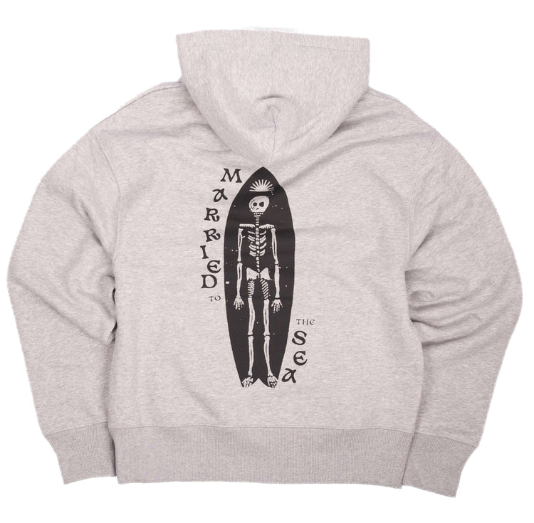 Dead Shred Hood - Heather Grey | Married to the Sea