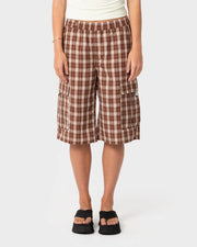 Rusty- Ms Screw Elastic Cargo Short | Java