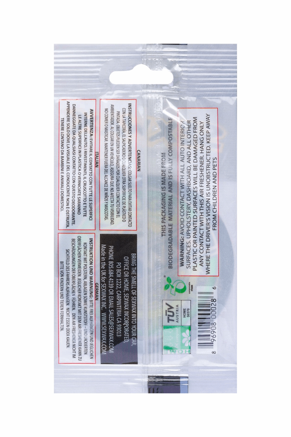 Sex Wax - Air Freshener | Strawberry