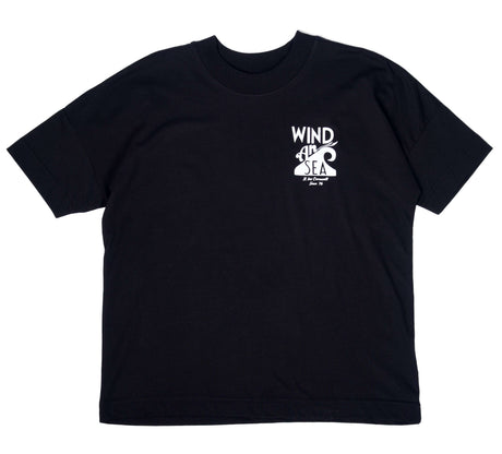 WindanSea Logo T-Shirt | Black