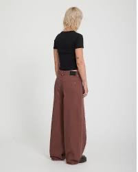 Volcom - Beeggy Denim Pant | Tobacco Brown