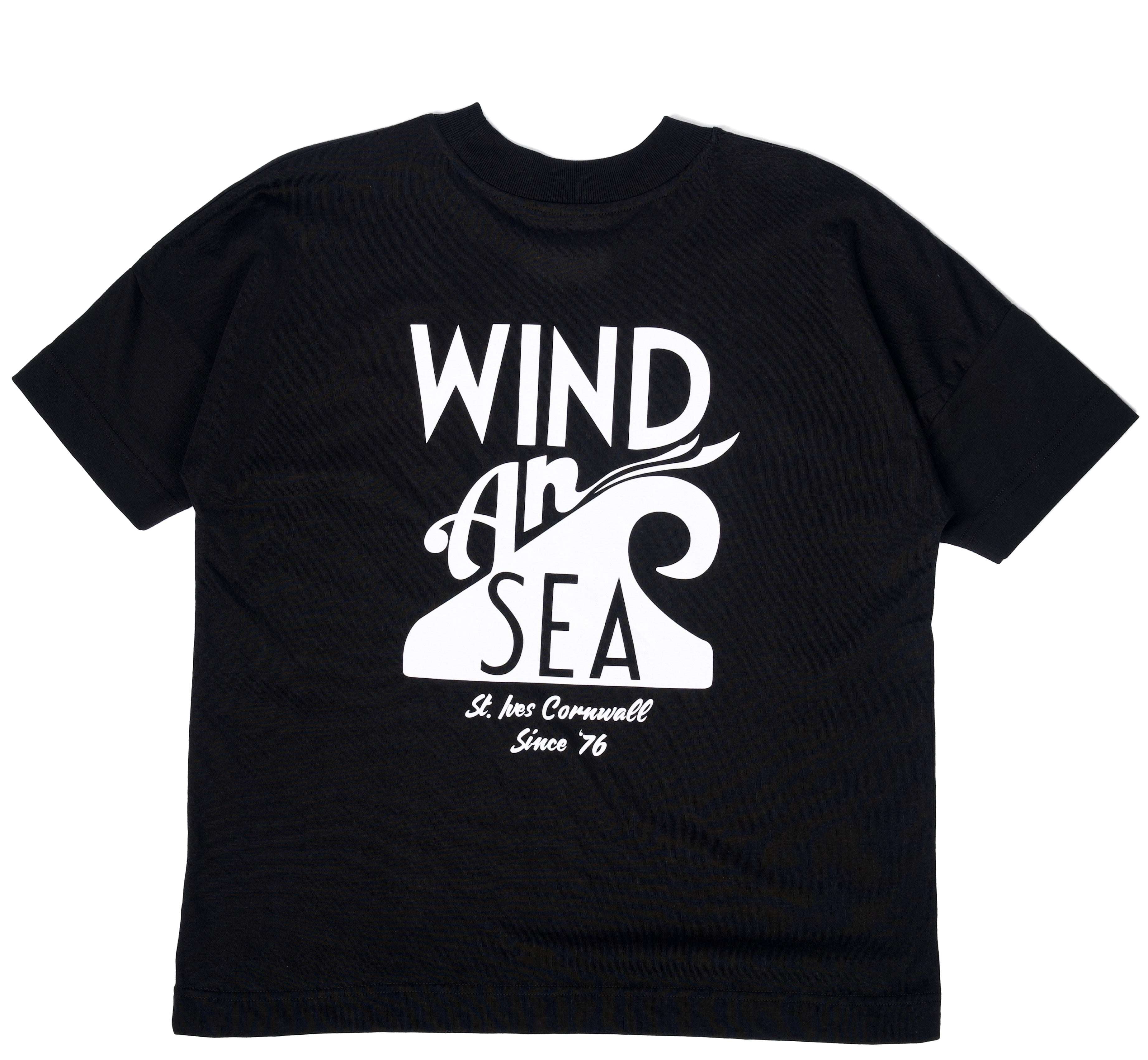 BIG SEA S/S Tee BLACK Ssize／WIND AND SEA WindanSea – Married to the Sea Surf Shop