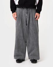 Rusty- Mista Slub Elastic Denim Jean | Washed Black