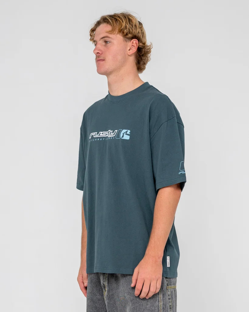Rusty - Jetsetter Short Sleeve Tee | Deep Teal
