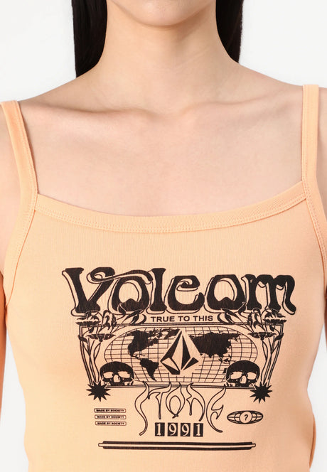 Volcom | 1991 Strappy Tank | Peach