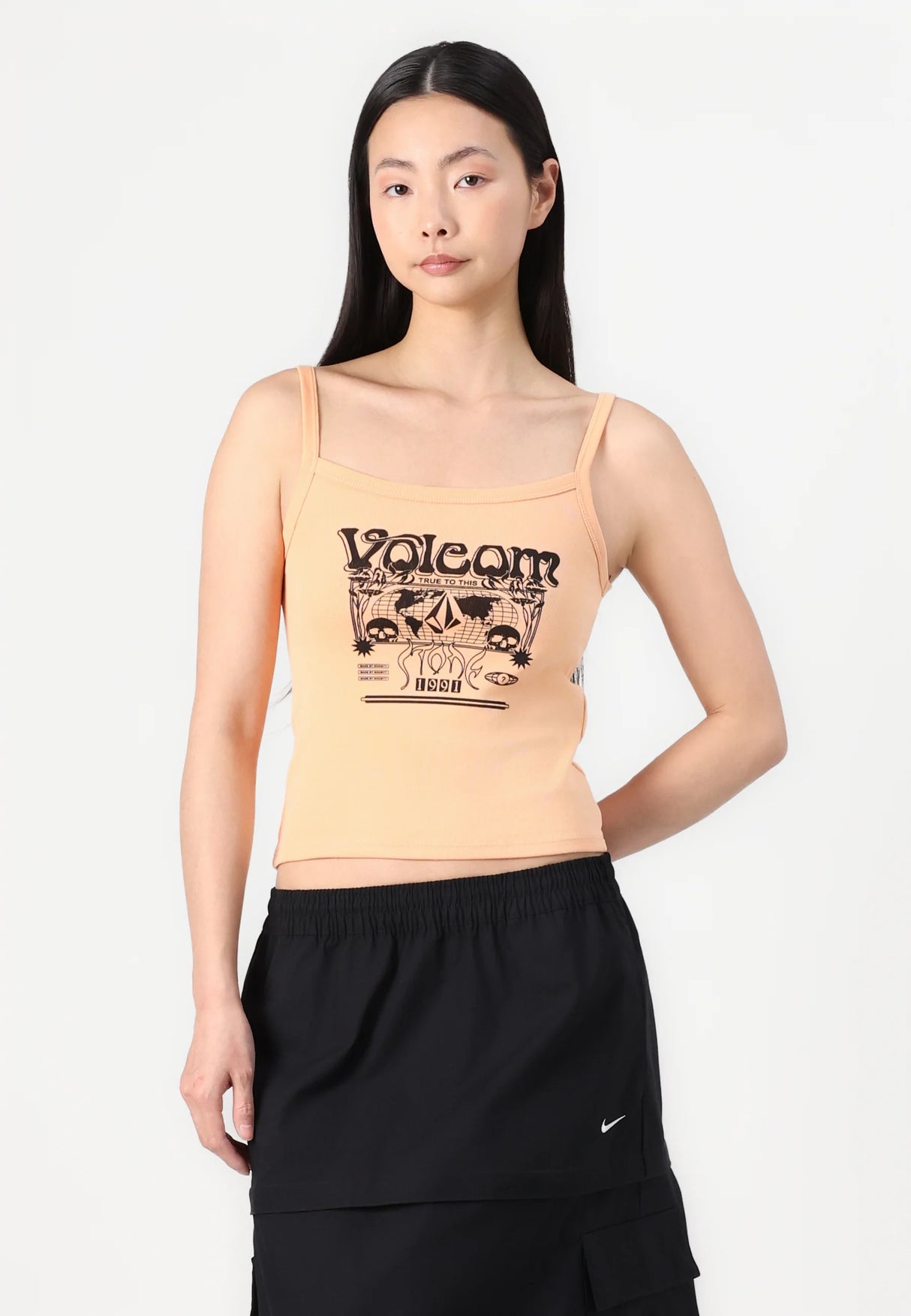 Volcom | 1991 Strappy Tank | Peach