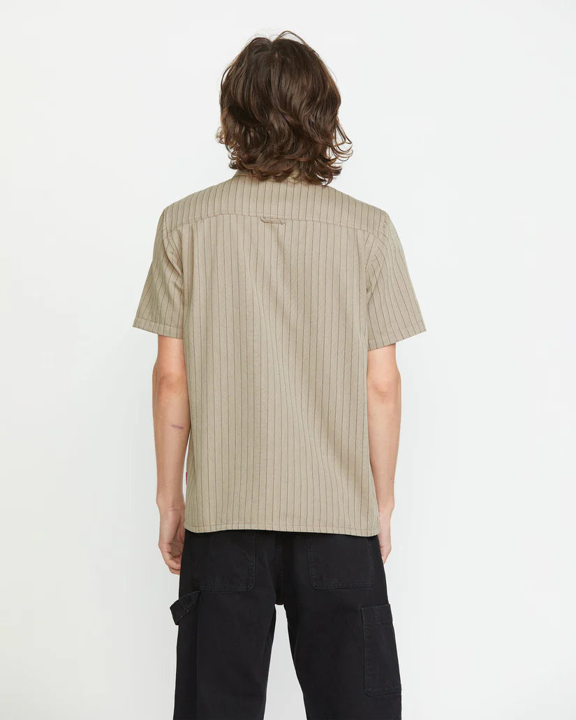 Volcom | Trade Stone Tee | Light Khaki